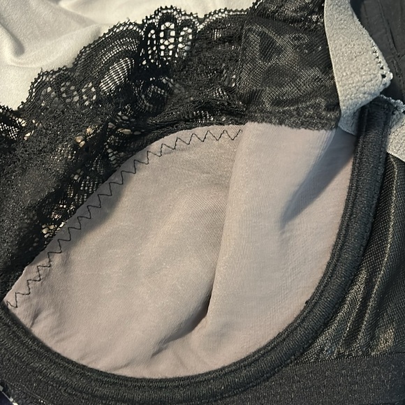 Playtex Lift US4825 XBX 38D Black Stretch Lace Cups - Picture 5 of 5